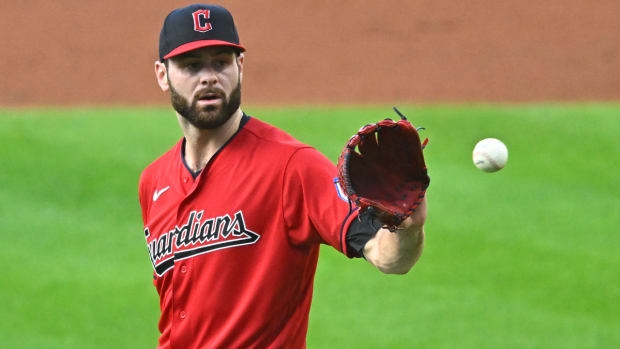 Cleveland Guardians pitcher Lucas Giolito